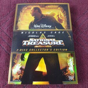 National Treasure - 2004 - Rated PG - 2 Disc DVD Collectors Edition -Used